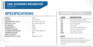 Economy Countertop Incubators