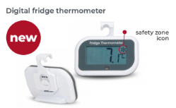 Digital fridge thermometer