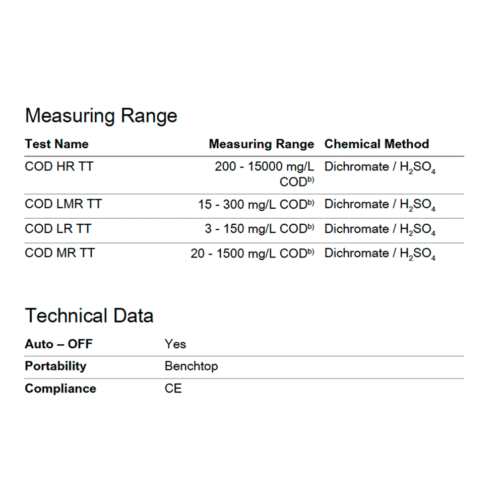 Lovibond MD 100 Photometer | Selectech Lab Equipment