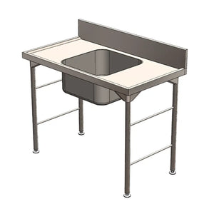 Scientific stainless steel laboratory sink SPRS range