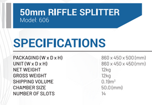 Riffle Splitters