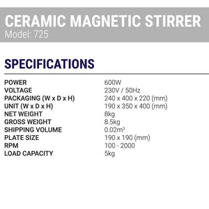 Ceramic Magnetic Stirrer