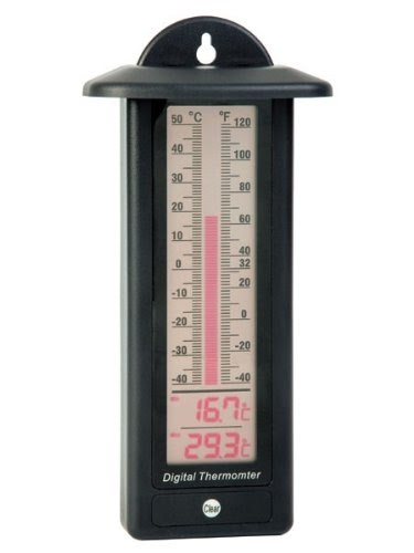 Digital Max Min Thermometer with LCD Bar Graph