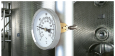 Pipe surface thermometer