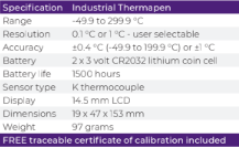 THERMAPEN® CLASSIC THERMOMETERS